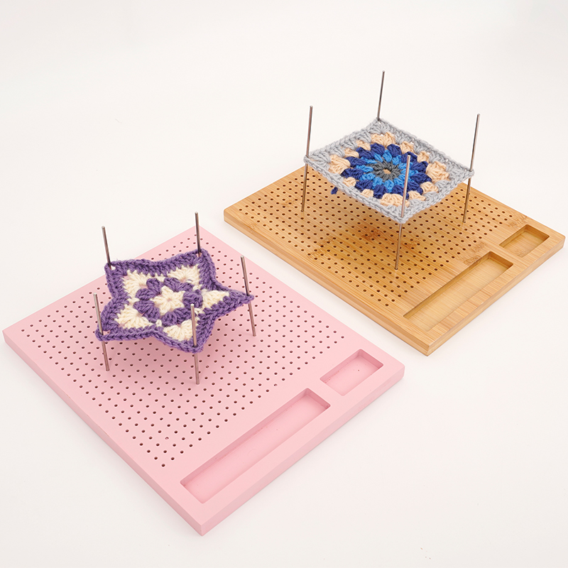 Woodworking Art - Tabla de Bloqueo para Crochet con