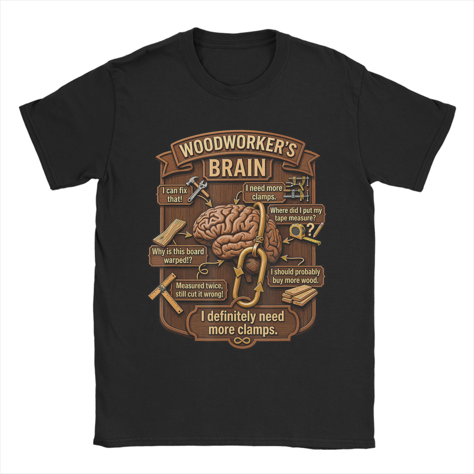 Woodworking Gift Ideas - Camiseta divertida con diseño de carpintero