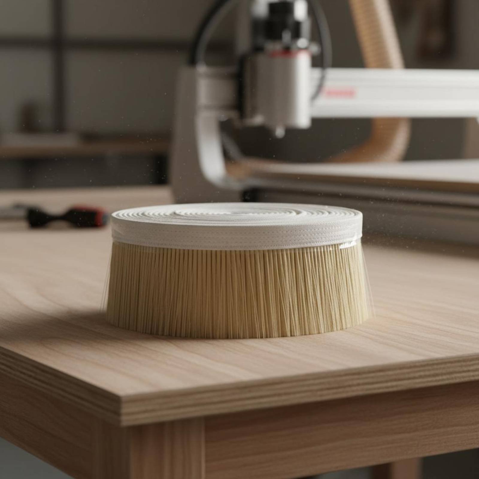 Vacuum Woodworking - Cepillo antipolvo para carpintería, tira de