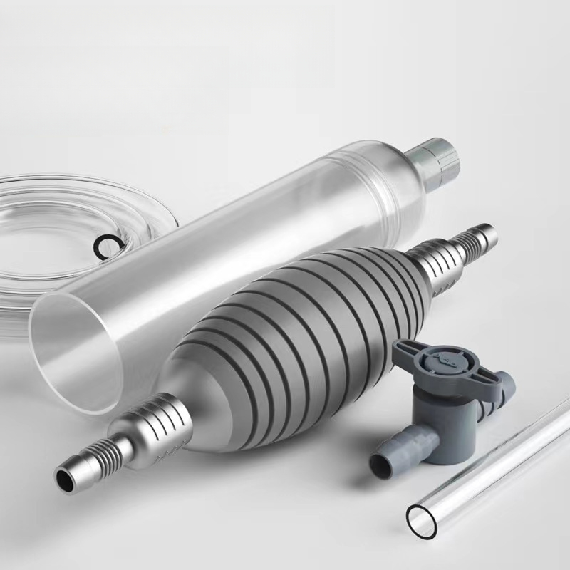 Vacuum Woodworking - Cambiador de agua Manual para acuario,