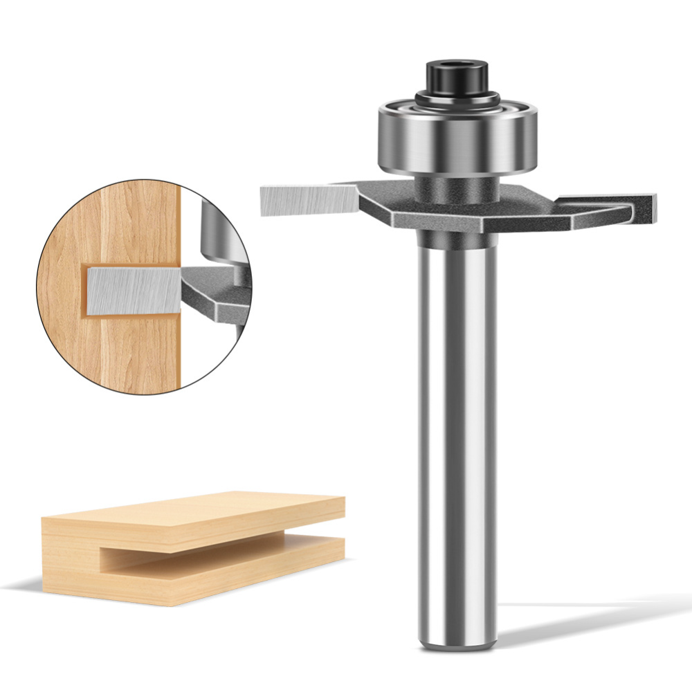Woodworking Groove - Fresa de ranurado en T de