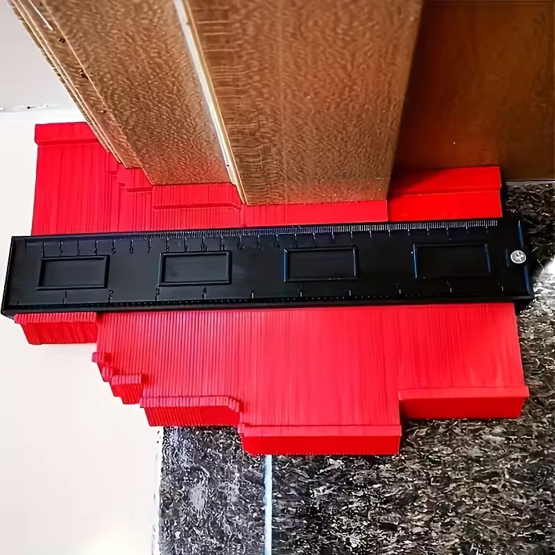 Woodworking Templates - Calibre de contornos, copiador de líneas,