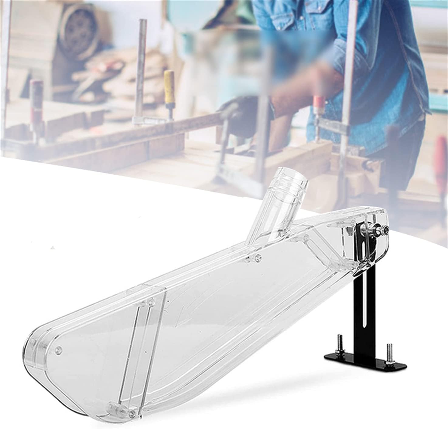 Vacuum Woodworking - Cubierta Protectora Transparente para Sierra de