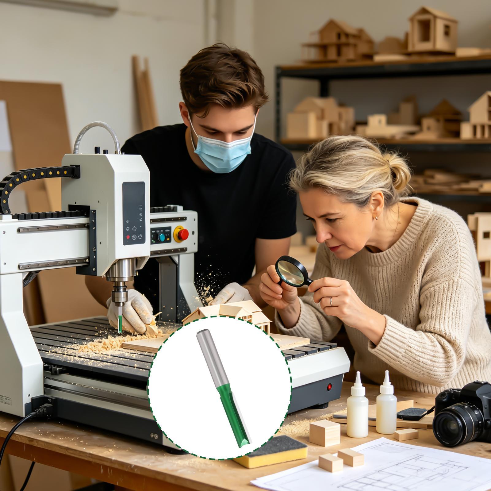 Brocas rectas para router, diá - Woodworking Groove reseña y precio
