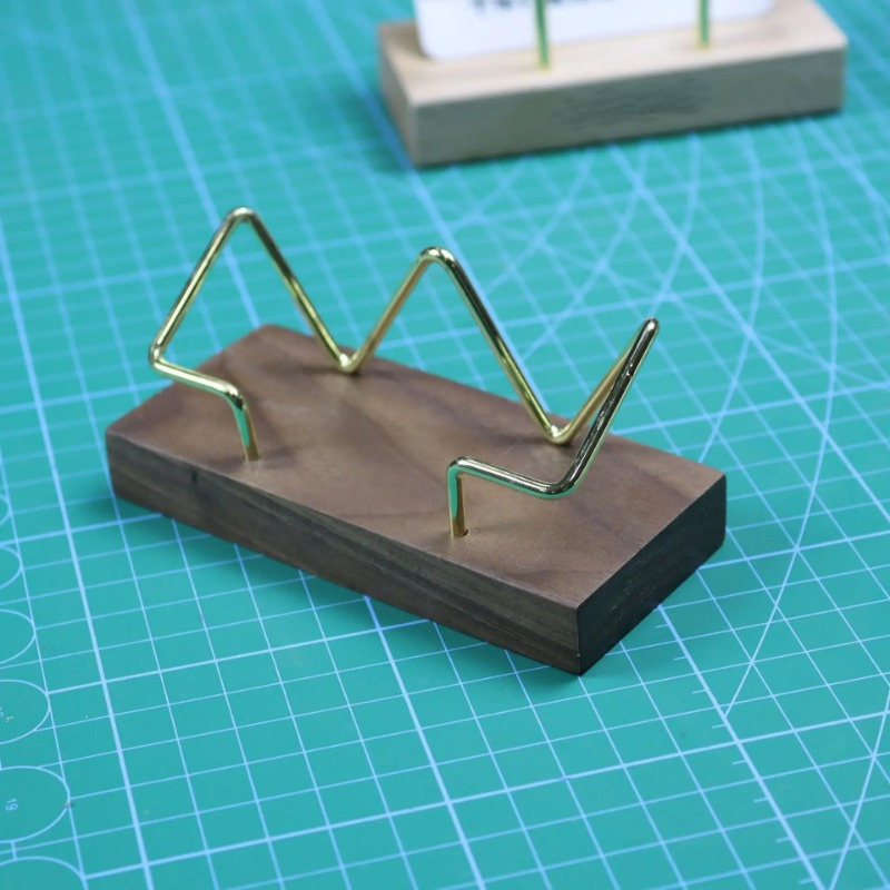 Caja de tarjetas de visita de  - Woodworking School reseña y precio