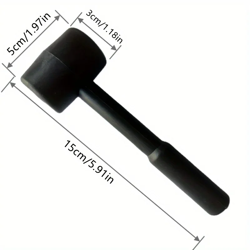 Mazo de goma negro: herramient - Woodworking Gift Ideas reseña y precio
