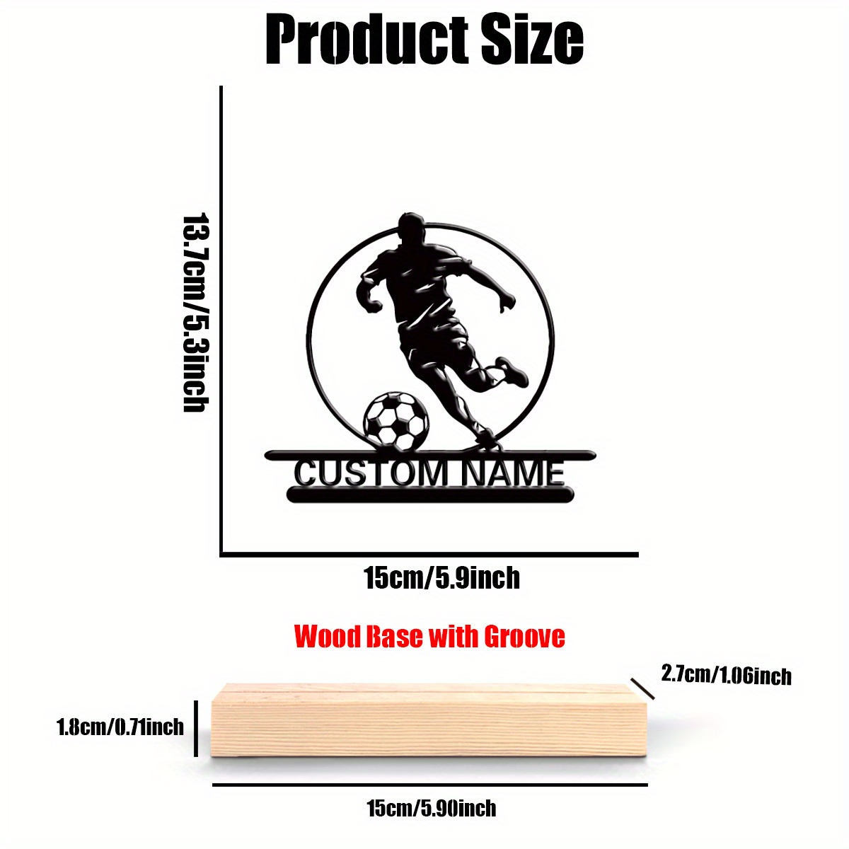 Estatua Metálica Personalizada - Woodworking School reseña y precio