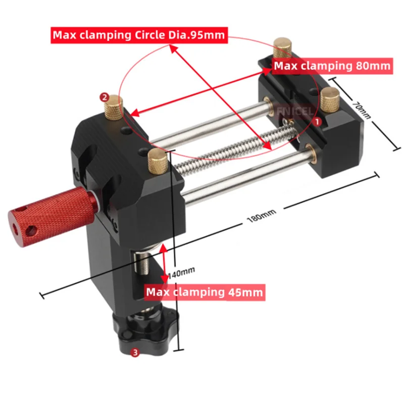 Tornillo de banco de mesa de a - Woodworking Table reseña y precio