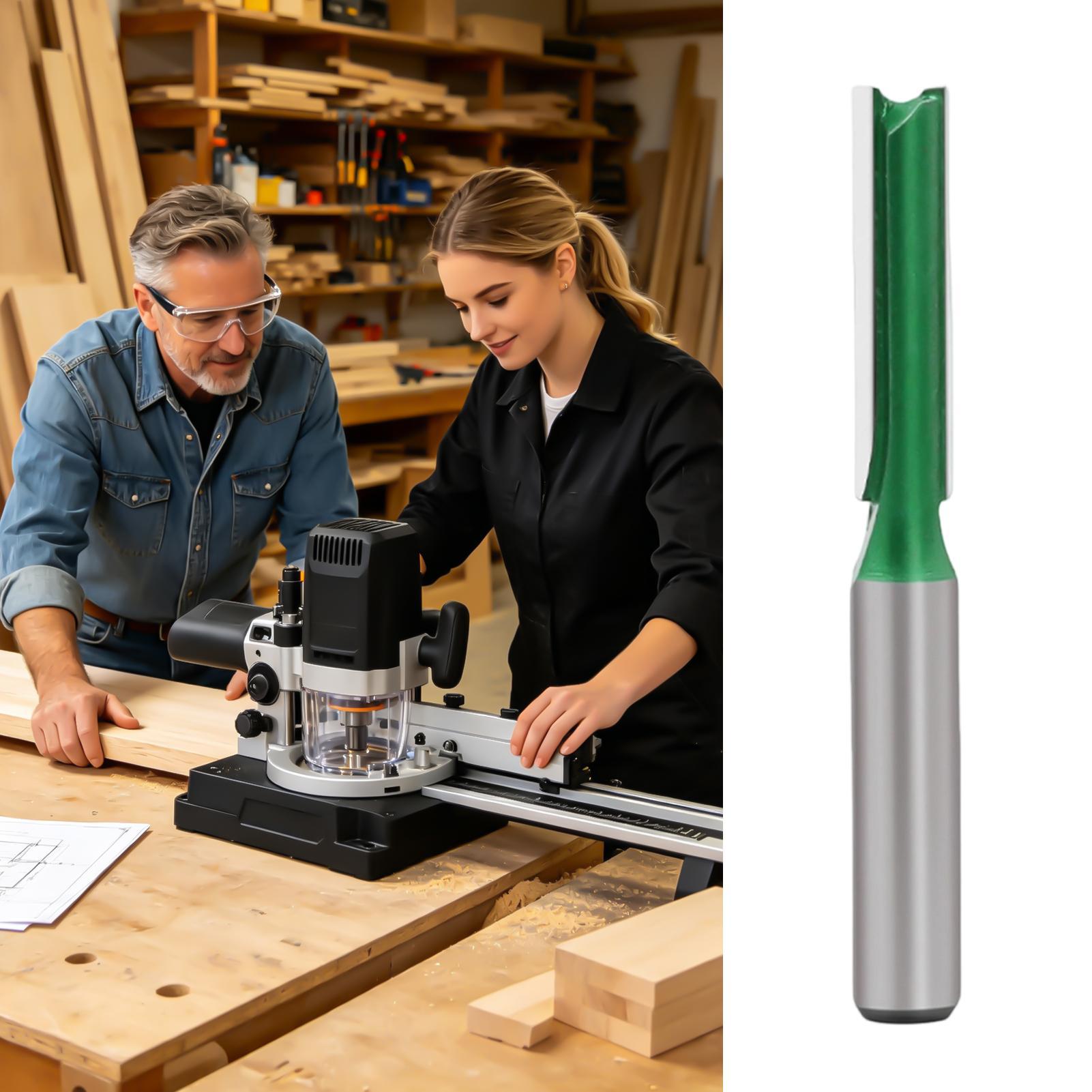 Brocas rectas para trabajar la - Woodworking Groove reseña y precio