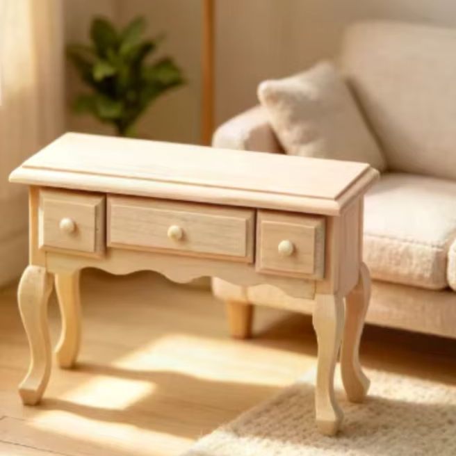 Mesa de Madera en Miniatura pa - Woodworking Veneer reseña y precio