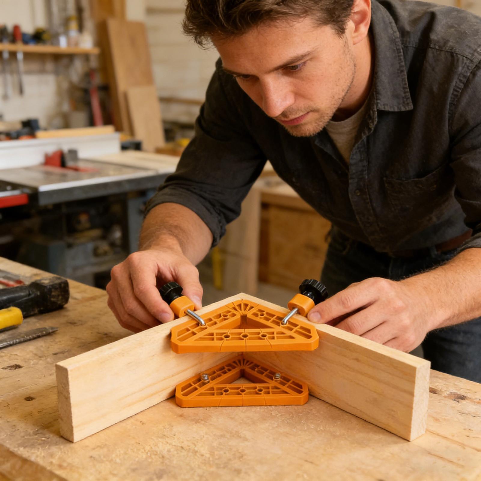 Abrazaderas de 90 grados, 6 pi - Woodworking Art reseña y precio