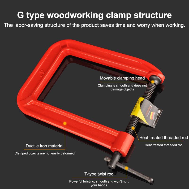 Abrazadera en C de Alcance Pro - Woodworking Industries reseña y precio