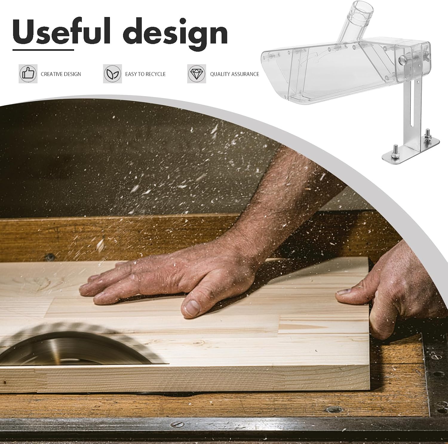 Cubierta Protectora Transparen - Vacuum Woodworking reseña y precio