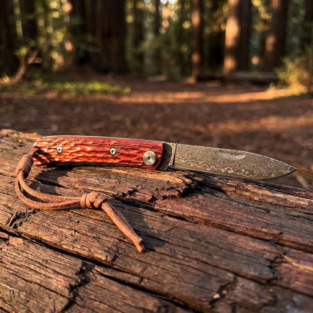 Cuchillo Plegable de Acero de  - Woodworking Gift Ideas reseña y precio